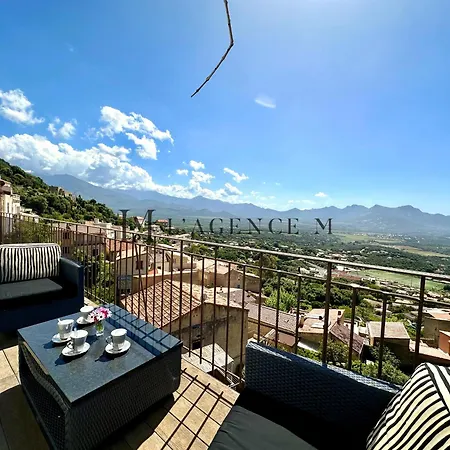 別荘 Maison Golf De Calvi Couchers De Soleil Vue リュミオ