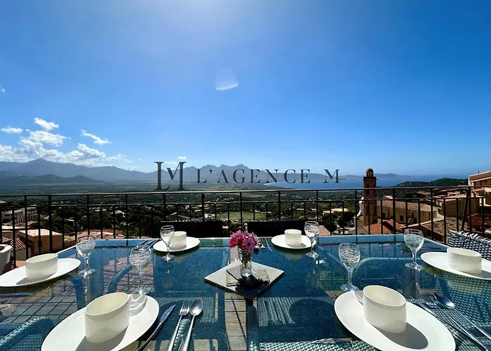 Maison Golf De Calvi Couchers De Soleil Vue بيت للعطل *