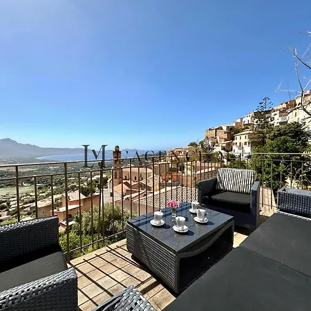 Holiday home Bella Vista - Duplex D'exception Avec Terrasse Suspendue Et Vue Panoramique Sur La Baie De Calvi *