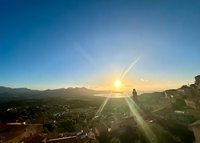 Maison Golf De Calvi Couchers De Soleil Vue * Lumio (Corsica)