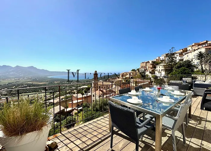 Vakantiehuis Maison Golf De Calvi Couchers De Soleil Vue *